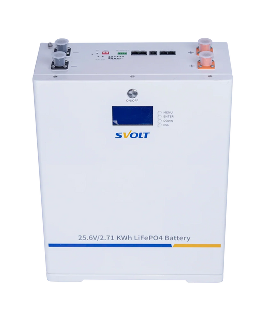 SVOLT 24V 106Ah 2.71kWh A-Grade Lithium Battery With BMS
